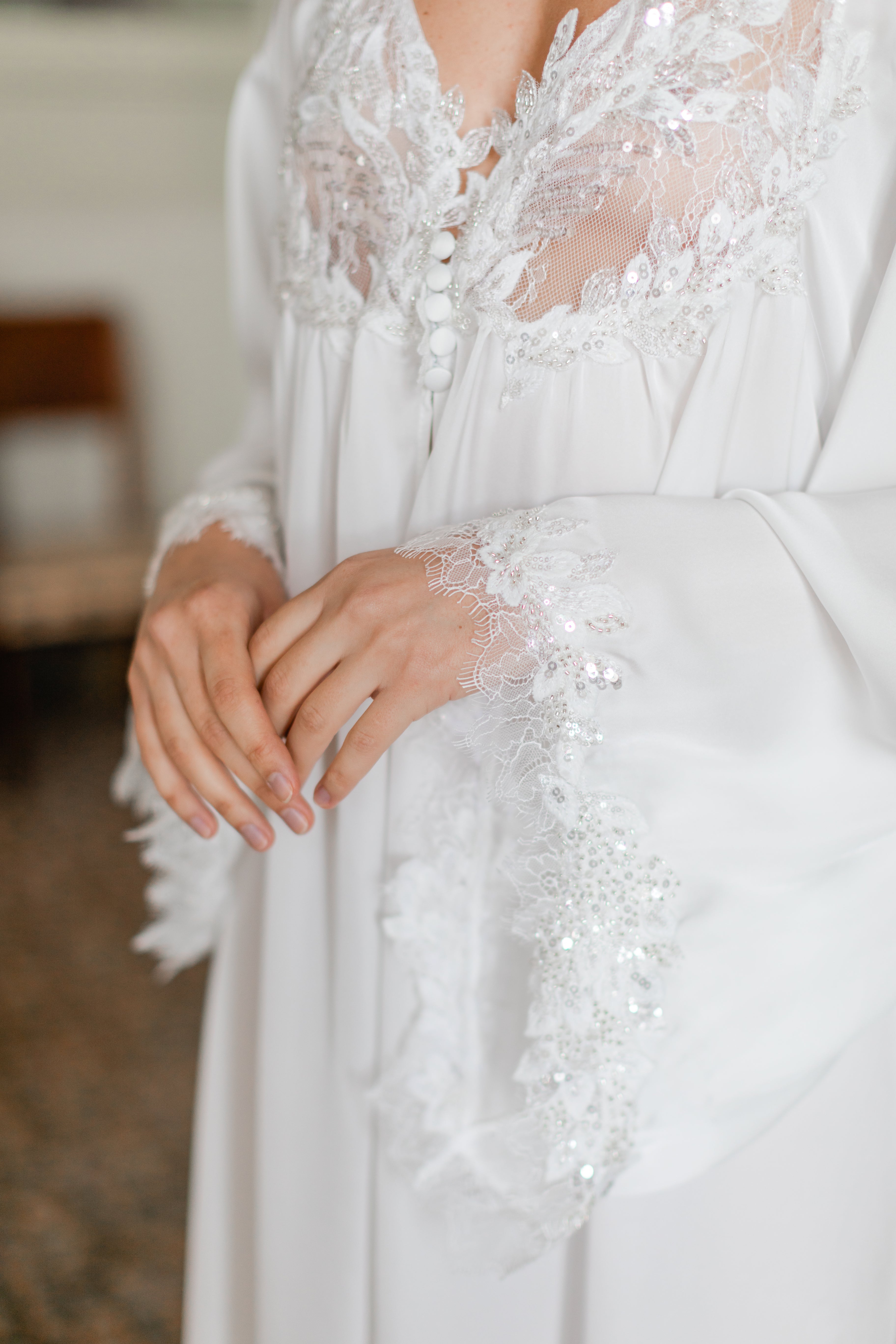 Silk Long Bridal Robe for Wedding, Bride Robe Wide Sleeves Boudoir Dressing  Gown, Maternity Dress for Photo Shoot Pregancy Photography Robe - Etsy